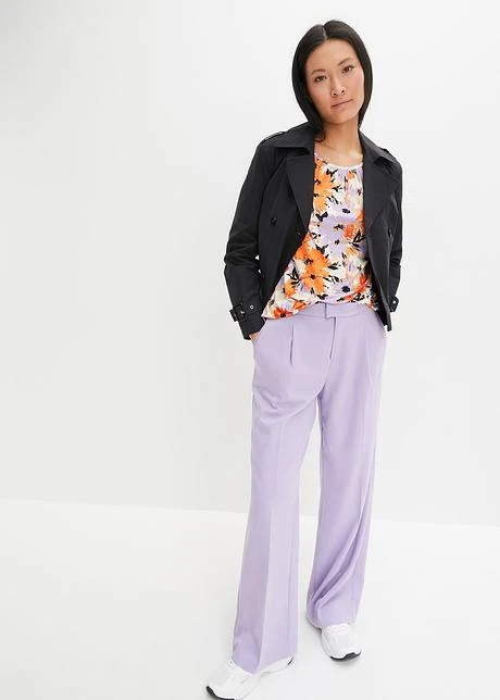 T-shirt à Col V Et Manches 3/4 4 T-shirt à Col V Et Manches 3/4 - Afbeelding 4