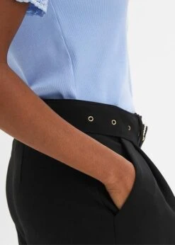 Jupe-culotte Texturée Avec Ceinture -Libre Mode Winkel 23227092 PKagJQeB