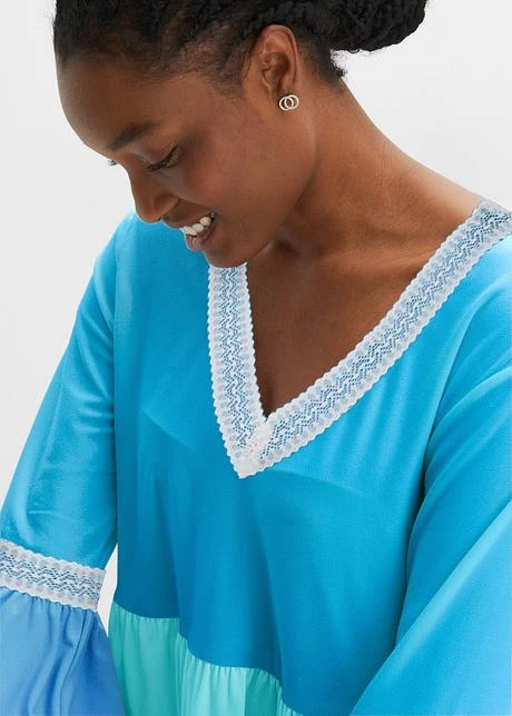 T-shirt Tunique Avec Dentelle Au Crochet 6 T-shirt Tunique Avec Dentelle Au Crochet - Afbeelding 6