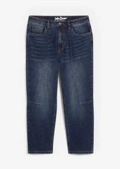 Jean Straight Taille Moyenne, Cropped