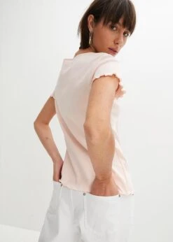 Rainbow T-shirt Côtelé à Boutons Décoratifs 8 Rainbow T-shirt Côtelé à Boutons Décoratifs -Libre Mode Winkel 23228135 lQjjBgJE