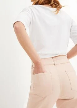 Pantalon En Twill Droit Avec Ceinture à Nouer 12 Pantalon En Twill Droit Avec Ceinture à Nouer -Libre Mode Winkel 23229743 mBlR7z3V