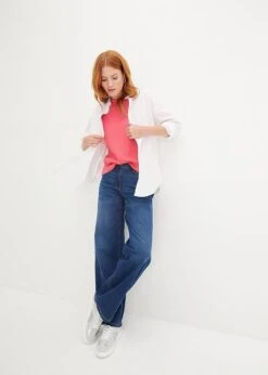 T-shirt Rayé à Demi-manches En Jersey Texturé -Libre Mode Winkel 23229767 2RCiVSFM