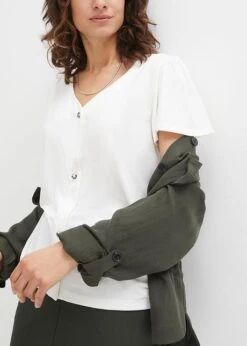 Chemisier En Jersey Avec Patte De Boutonnage 12 Chemisier En Jersey Avec Patte De Boutonnage -Libre Mode Winkel 23229941 v4mEUNbj