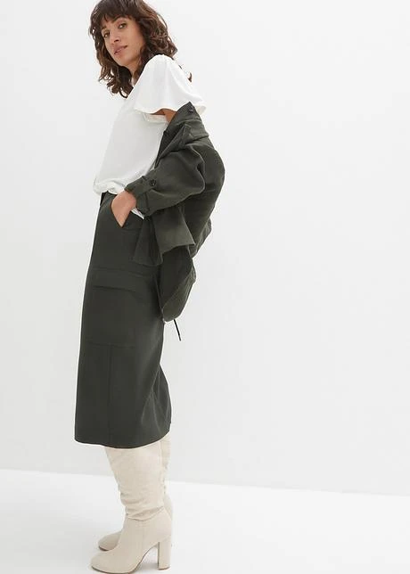 Chemisier En Jersey Avec Patte De Boutonnage 7 Chemisier En Jersey Avec Patte De Boutonnage - Afbeelding 7