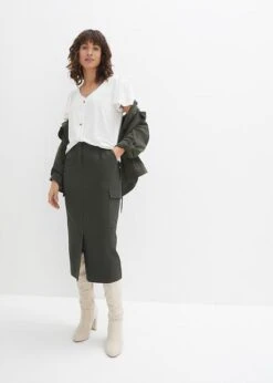 Chemisier En Jersey Avec Patte De Boutonnage 11 Chemisier En Jersey Avec Patte De Boutonnage -Libre Mode Winkel 23229944 JPpMzsWC