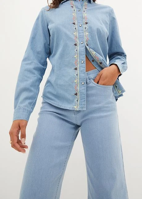 Lot De 2 Jeans Corsaires Extensibles Et Confortables 5 Lot De 2 Jeans Corsaires Extensibles Et Confortables - Afbeelding 5