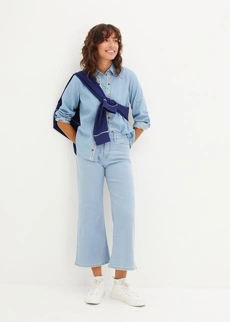 Lot De 2 Jeans Corsaires Extensibles Et Confortables 4 Lot De 2 Jeans Corsaires Extensibles Et Confortables - Afbeelding 4