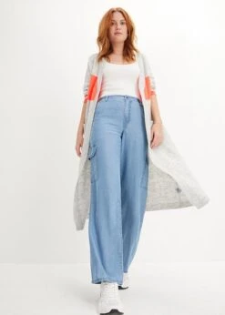 Jean Wide Leg, Taille Haute Et Confortable -Libre Mode Winkel 23230272 Bcy3wABk
