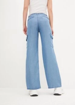 Jean Wide Leg, Taille Haute Et Confortable -Libre Mode Winkel 23230277 JnJTHPk1