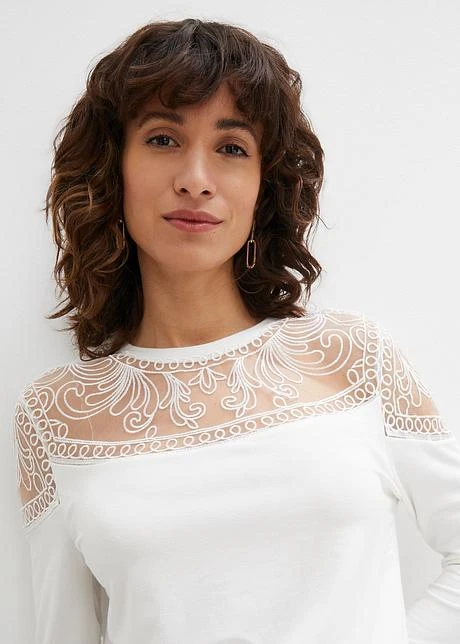 T-shirt Manches 1/2 Avec Broderies 6 T-shirt Manches 1/2 Avec Broderies - Afbeelding 6