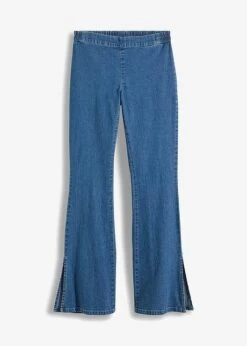 Rainbow Jean Flare Fendu à La Base