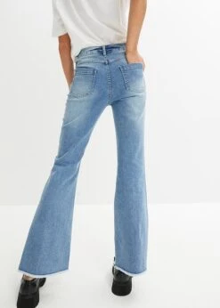 Rainbow Jean Flare Avec Détail Fente -Libre Mode Winkel 23231755 HK6bgm8f