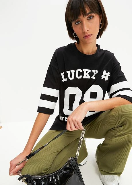 Rainbow T-shirt à Imprimé En Coton 2 Rainbow T-shirt à Imprimé En Coton - Afbeelding 2