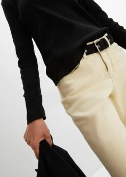 Rainbow Pantalon En Twill Avec Ceinture Et Jambes Boutonnées 11 Rainbow Pantalon En Twill Avec Ceinture Et Jambes Boutonnées -Libre Mode Winkel 23232284 AJxovssx