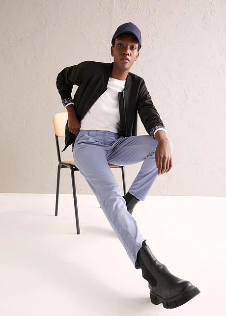 Pantalon Chino Extensible 7 Pantalon Chino Extensible - Afbeelding 7