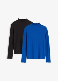 Rainbow Lot De 2 T-shirts Côtelés