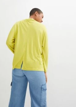 T-shirt Manches 3/4 Fendu Au Dos -Libre Mode Winkel 23234735 98fRZ6Ys