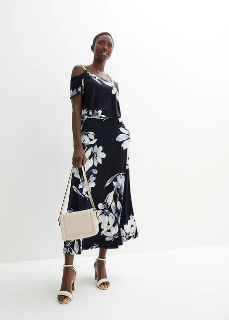 Jupe En Jersey à Motif Floral 4 Jupe En Jersey à Motif Floral - Afbeelding 4