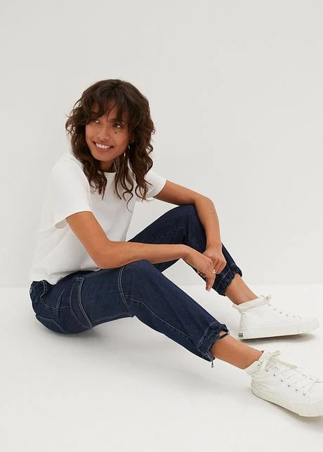 Jean Cargo Taille Moyenne, Cropped 6 Jean Cargo Taille Moyenne, Cropped - Afbeelding 6