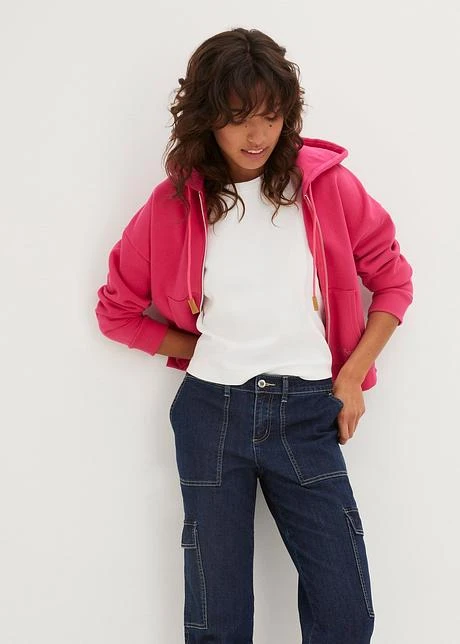 Jean Cargo Taille Moyenne, Cropped 7 Jean Cargo Taille Moyenne, Cropped - Afbeelding 7