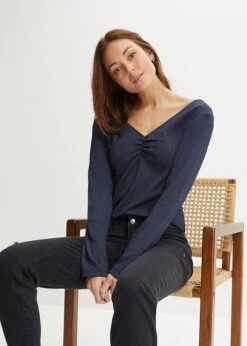 T-shirt Manches Longues à Dentelle 8 T-shirt Manches Longues à Dentelle -Libre Mode Winkel 24004605 qB2p7Q0g