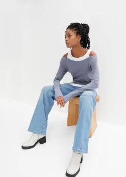 Rainbow T-shirt Style 2 En 1 -Libre Mode Winkel 24007543 iBkPkKAi