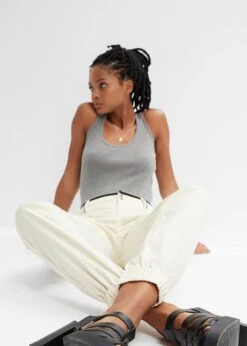 Rainbow Pantalon à Motif Chevrons -Libre Mode Winkel 24007935 r305FAex