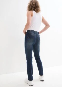 Jean Skinny à Empiècement Taille Confortable -Libre Mode Winkel 24008468 oiYGDn9D