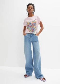 Rainbow T-shirt à Imprimé Papillon -Libre Mode Winkel 24008815 RzMHvPRq