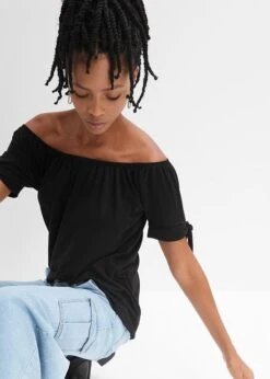 Rainbow T-shirt Carmen Avec Détail Nœud -Libre Mode Winkel 24009910 79700wDm