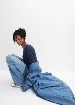 Rainbow T-shirt Long Manches Longues En Double épaisseur -Libre Mode Winkel 24009935 eJ9GB0fb