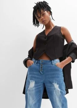 Rainbow Jean Boyfriend Destroyed Avec Polyester Recyclé 15 Rainbow Jean Boyfriend Destroyed Avec Polyester Recyclé -Libre Mode Winkel 24010052 c4sQUXM9