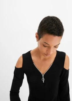 T-shirt Manches Longues Zippé -Libre Mode Winkel 24035313 toc5AWxr