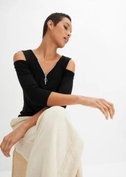 T-shirt Manches Longues Zippé -Libre Mode Winkel 24035317 4ETfRGhx