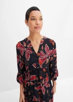 Robe-tunique En Viscose Imprimée -Libre Mode Winkel 24036574 B13LoDcw