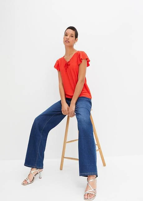 T-shirt Avec Laçage 4 T-shirt Avec Laçage - Afbeelding 4