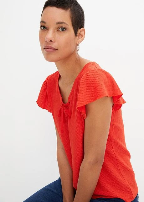 T-shirt Avec Laçage 2 T-shirt Avec Laçage - Afbeelding 2