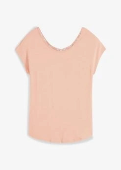 T-shirt à Empiècement Crochet -Libre Mode Winkel 24041907 ahufNT57